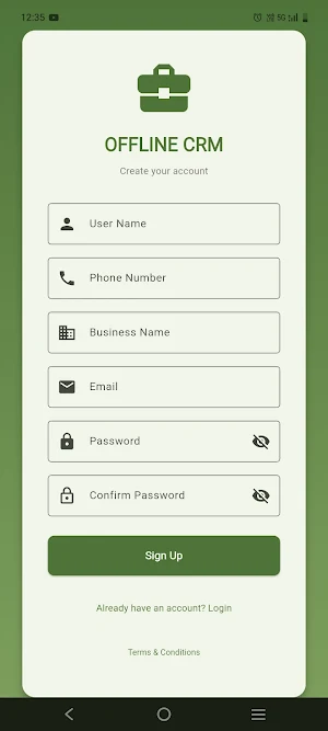 Offline CRM Screenshot 0