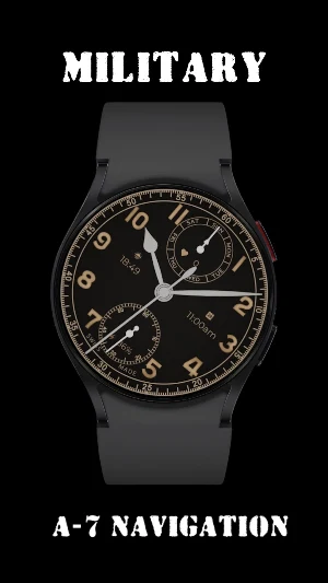 Military Watch Face 06 Screenshot 3