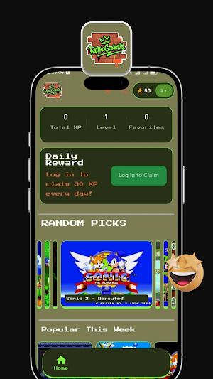 RetroGenesis: Retro Gaming Screenshot 1