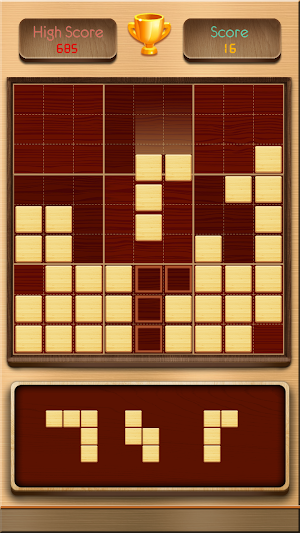Wood Block Sudoku:Block Puzzle Screenshot 3