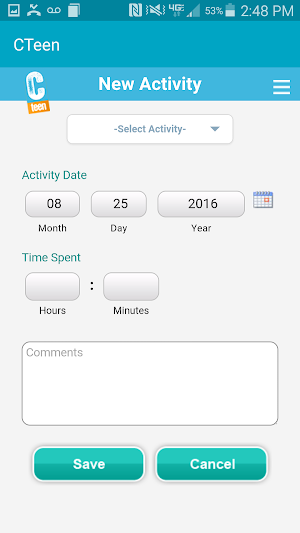 CTeen Connect Screenshot 1