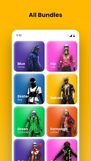 FF Skin Tool & Emotes Viewer Screenshot 2
