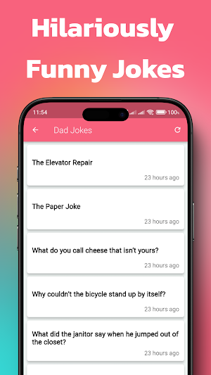 Funny Jokes app Screenshot 1