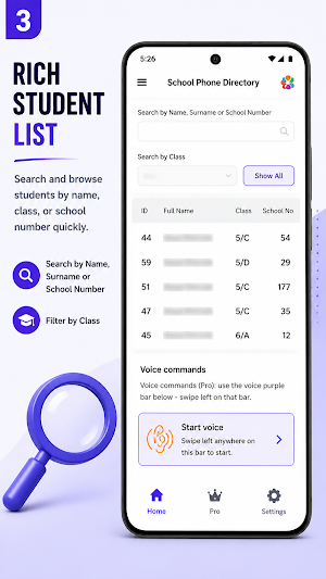 School Phone Guide Screenshot 3