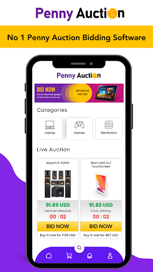 Penny Auction Screenshot 0
