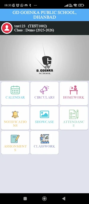 GD Goenka  Public Scl Dhanbad Screenshot 1