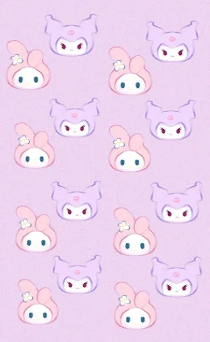 Kuromi My Melody Wallpaper 4K Screenshot 2