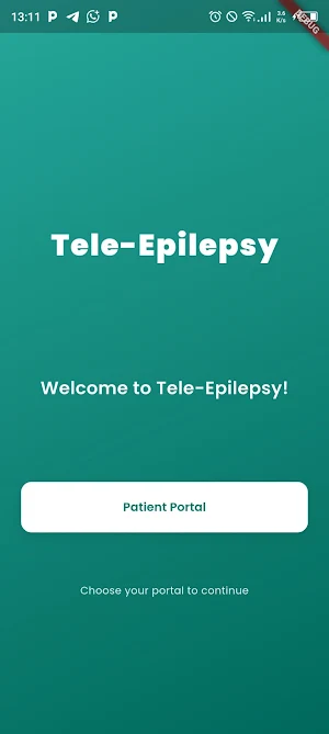 Tele-Epilepsy Screenshot 0