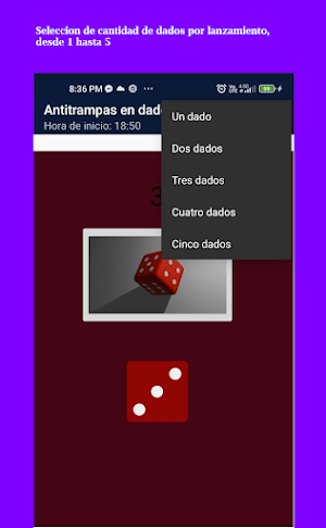 Antitrampas en dados Screenshot 0