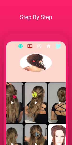 Girls Hairstyle Pro:Step Guide Screenshot 2