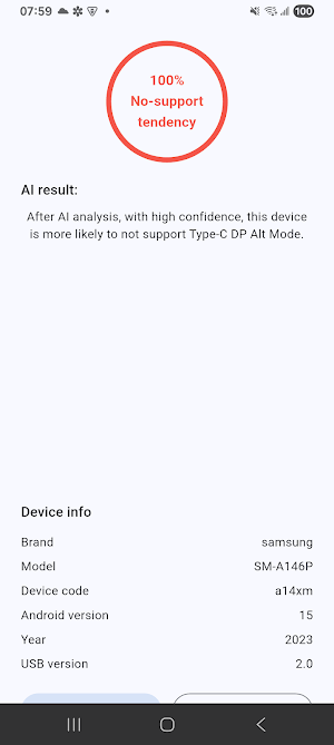 AI Detect: USB-C to HD Out Screenshot 1