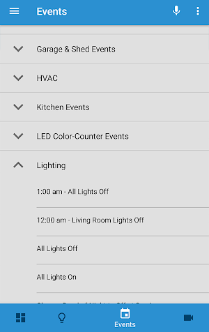 HomeSeer Mobile Screenshot 2