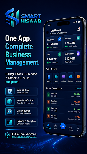 Smart Hisaab Screenshot 0