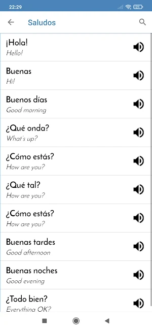 LALA: Learn Spanish! FL-UNC Screenshot 2