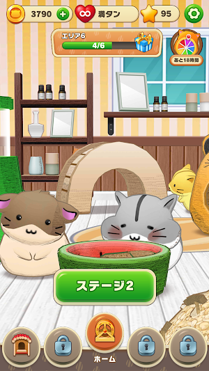 Hamster Life match and home Screenshot 3