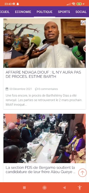 Diaspora Actu Screenshot 3