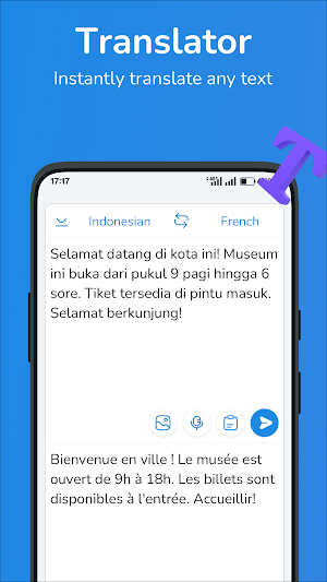 Indonesian-French translator Screenshot 0