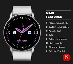 Classic Summer Watch Face Screenshot 1