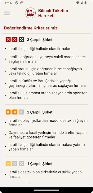 Bilinçli Tüketim Hareketi Screenshot 2
