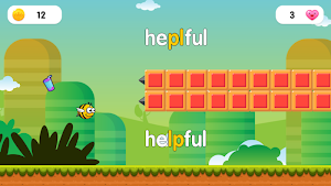Spelling Bee: Flappy Bee Screenshot 0