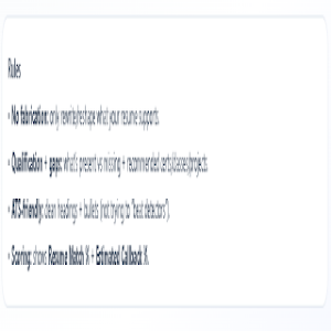 Nocap Resume Screenshot 2