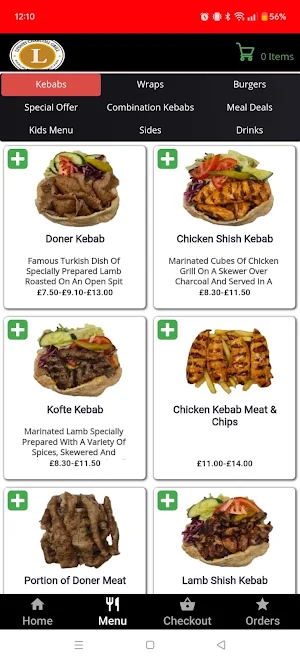 Lydney Charcoal Grill Screenshot 1