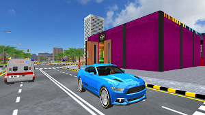 US Gangster Car Simulator 3D Screenshot 1
