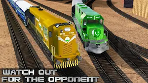 India VS Pakistan Train racing game Screenshot 2