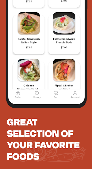 Saca's Mediterranean Cuisine Screenshot 2