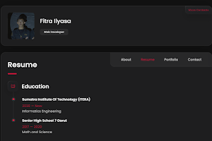 Portfolio - Fitra Ilyasa Screenshot 1