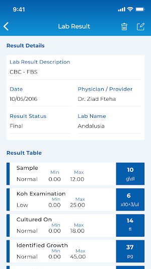 Andalusia Hospitals Screenshot 1