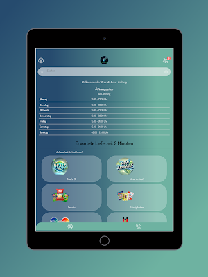Drop and Drink Delivery Screenshot 1
