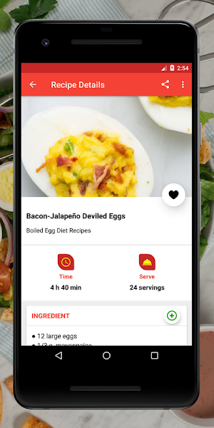 Boiled Egg Diet Recipes: Hard Boiled Eggs Deviled Screenshot 3