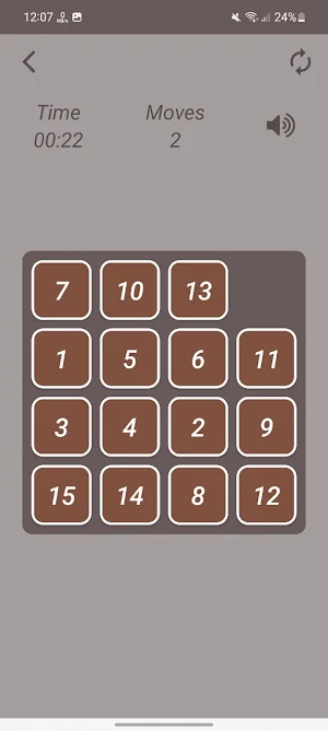 Puzzle15 Screenshot 2