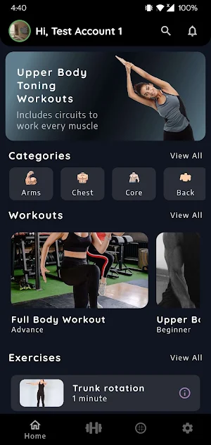 GymiFit Screenshot 2