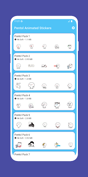 Pentol Animated Stickers Screenshot 0