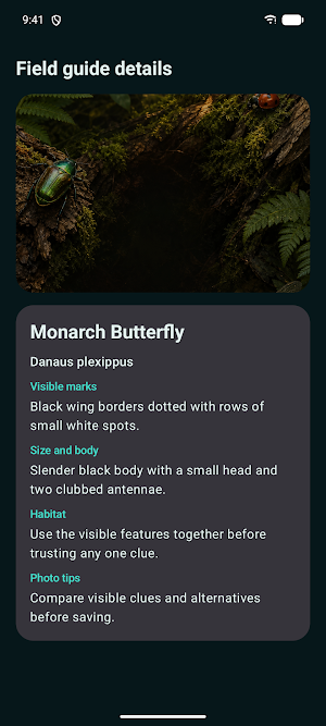 Insect Discover Screenshot 2