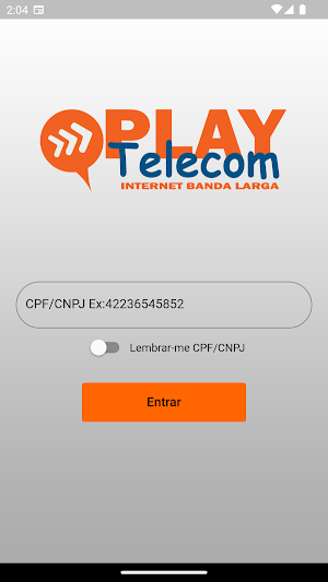 Play Telecom Cliente Screenshot 0