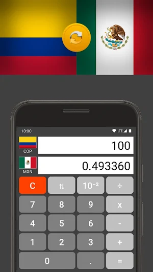 Mexican Peso / Colombian Peso Screenshot 1