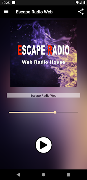 Escape Radio Web Screenshot 0