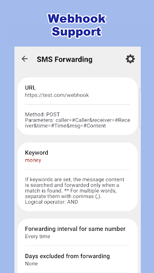 ForwardMan - SMS Forwarding Screenshot 2