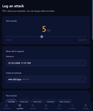 MigraClarity Screenshot 1