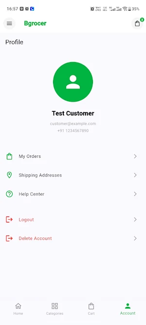 Bgrocer Screenshot 3