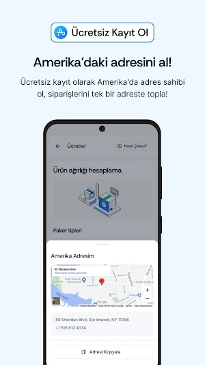 AmerikaPostam Screenshot 1