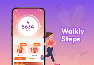 Walkly Steps Screenshot 0