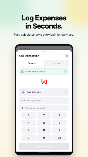 Kori: Budget & Expense Tracker Screenshot 1