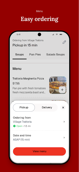 Village Trattoria Screenshot 2