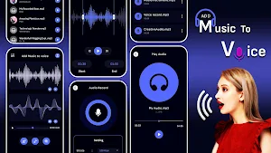 Add Music To Voice: Mix Melody Screenshot 0