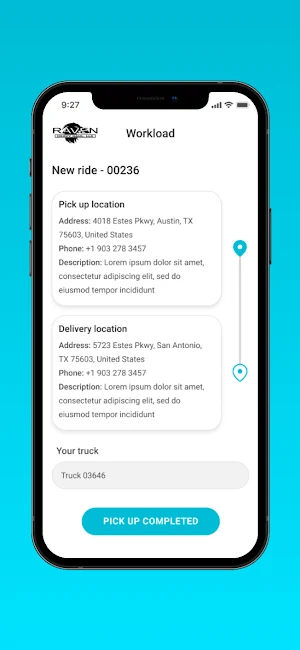 Dispatcher App Screenshot 2