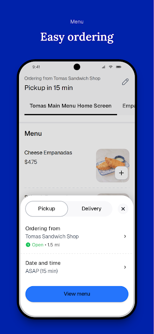 Tomas Sandwich Shop Screenshot 2